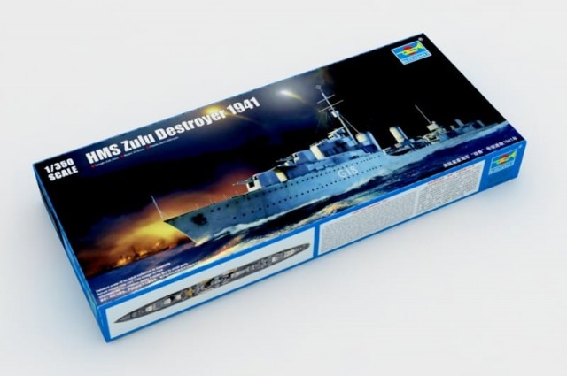 Trumpeter 1/350 HMS Zulu Destroyer 1941