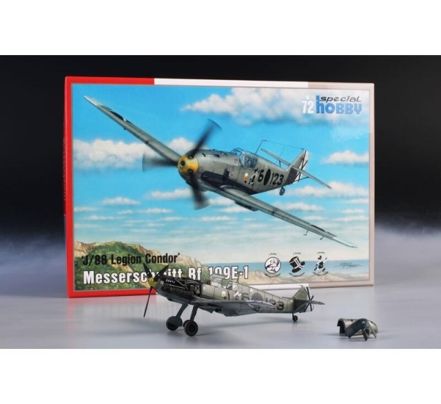 Special Hobby 1/72 Messerschmitt Bf 109E-1 J/88 Legion Condor