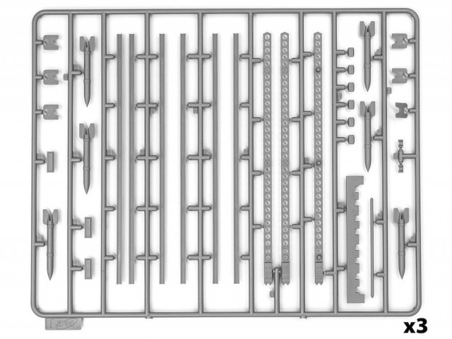 ICM 1/35 Soviet MLRS BM-13-16 on W.O.T. 8 Chassis