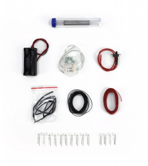 Artesania LED lyssett for skalamodeller og DIY