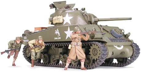 Tamiya 1/35 M4A3 Sherman 75mm Gun Late Production