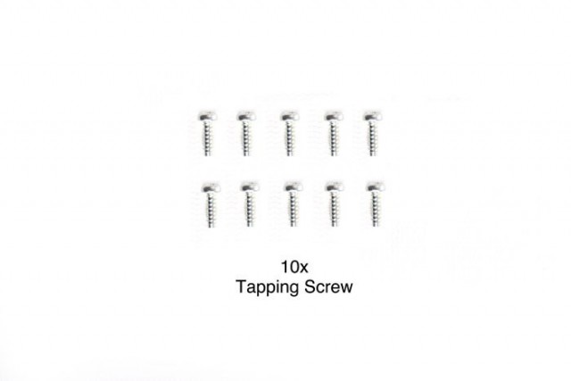 50577 Tamiya 3x10mm Tapping Screw (10stk.)