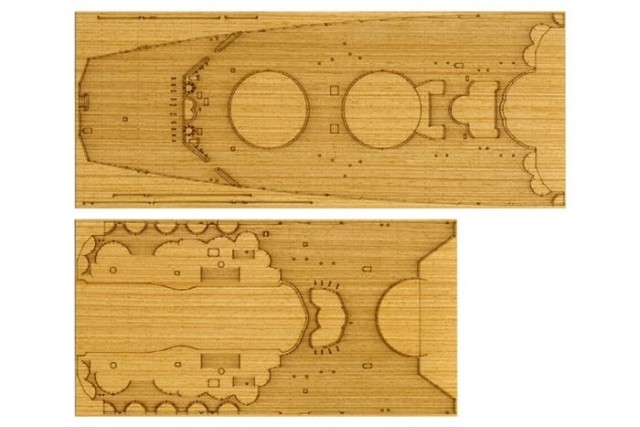 Tamiya 1/350 Detail-Up Yamato Deck Sheet