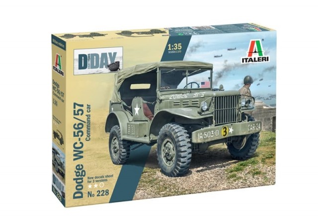 Italeri 1/35 Dodge WC-56/57 Command Car