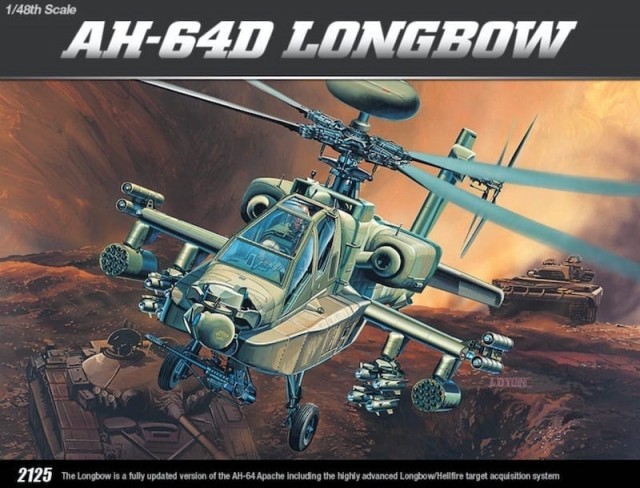Academy 1/48 AH-64D Longbow Apache