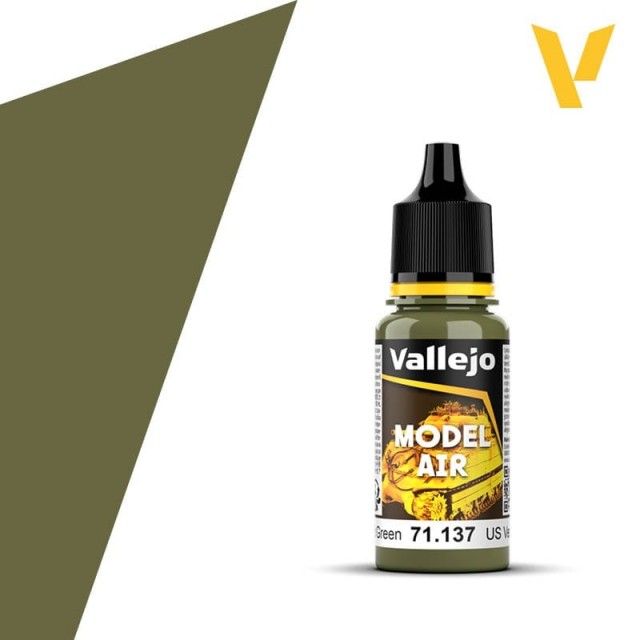 Vallejo Model Air US Light Green 17ml (71.137)
