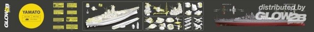 Glow2B 1/200 Premium Yamato Battleship
