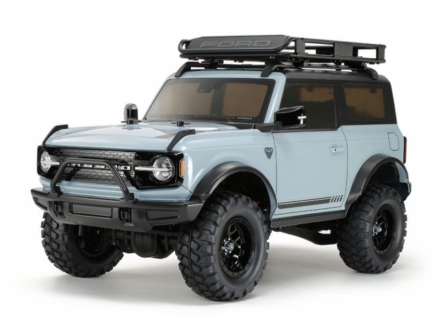 Tamiya 1/10 RC Ford Bronco Blue-Gray Painted Body (CC-02) / No ESC