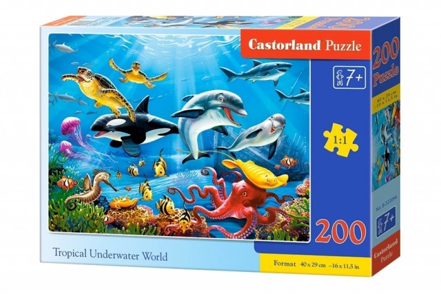Castorland Tropical Underwater World 200 Brikker