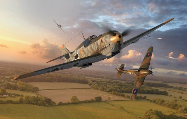 Airfix 1/72 Messerschmitt Bf109E-4