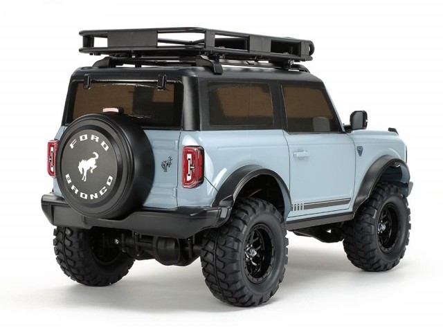 Tamiya 1/10 RC Ford Bronco Blue-Gray Painted Body (CC-02) / No ESC