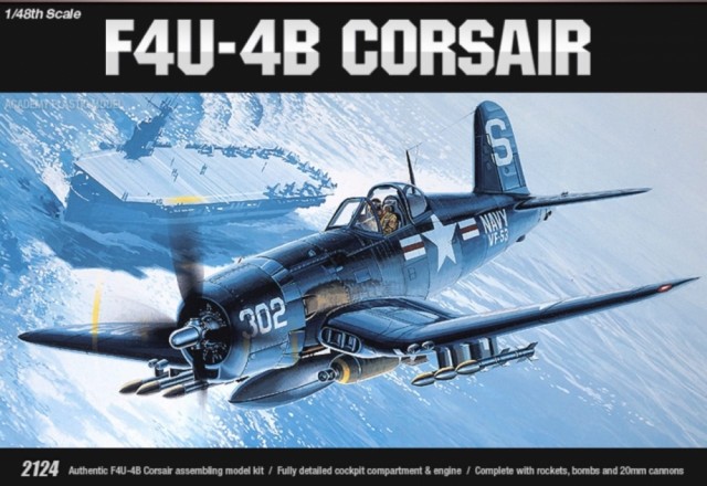 Academy 1/48 F4U-4B Corsair Korean War