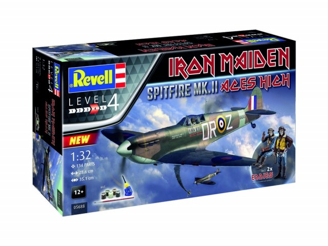Revell Gavesett 1/32 Spitfire Mk.II - Aces High - Iron Maiden
