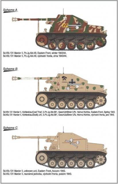 Special Hobby 1/72 Sd.Kfz 131 Marder II (7,5 cm PaK 40/2)