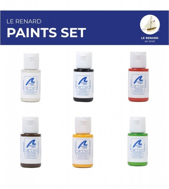 Artesania Paint Set Corsair Cutter Le Renard