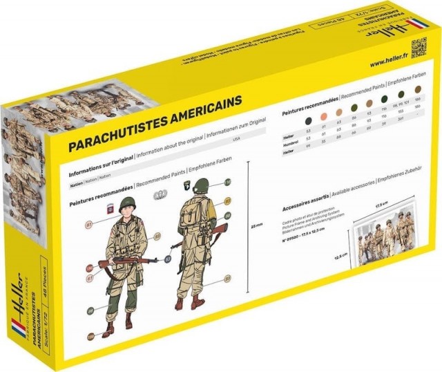 Heller 1/72 American Paratroopers