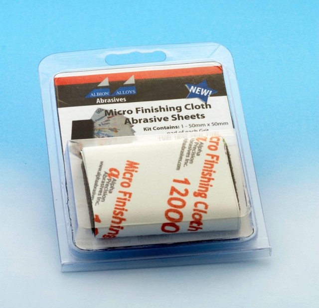 Micro Finishing Cloth Abrasive Sheets