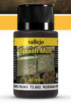 Vallejo Weathering Russian Splash Mud 40ml