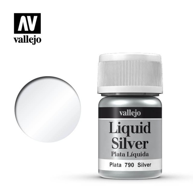 Vallejo Liquid Silver 35ml (70.790)