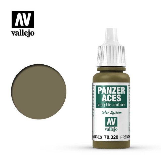 Vallejo Panzer Aces French Tank Crew 17ml