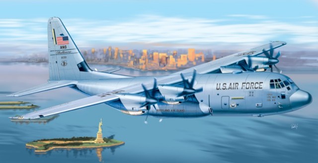 Italeri 1/72 Lockheed Martin C-130J Hercules No 1255
