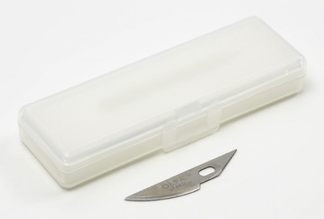 Tamiya Reserveknivblader buet for Pro Modellkniv (5stk.)