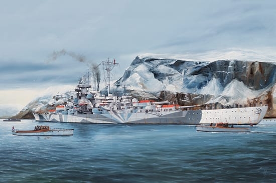 Trumpeter 1/350 German Tirpitz Battleship