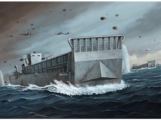 Trumpeter 1/72 WW2 LCM 3 USN Vehicle Landing Craft