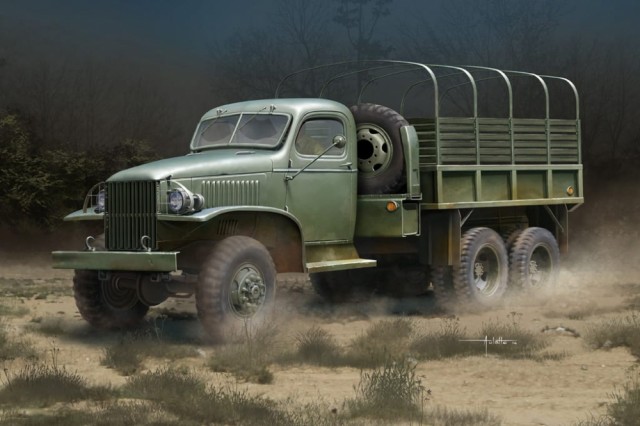 HobbyBoss 1/35 US GMC CCKW-352 Steel Cargo Truck