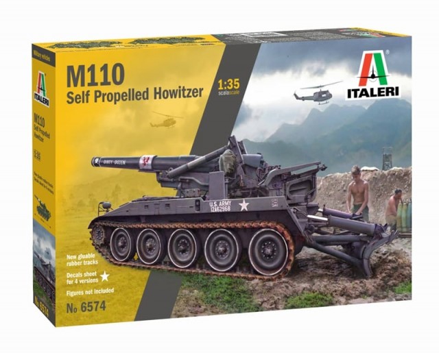 Italeri 1/35 M110 Self Propelled Howitzer