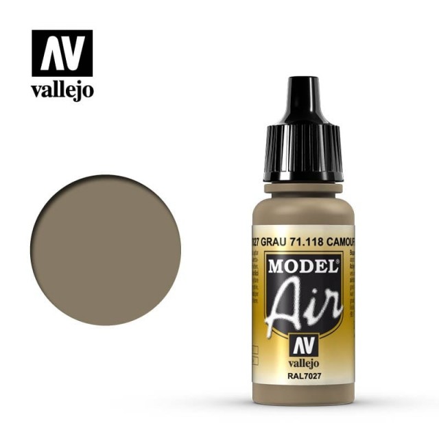 Vallejo Model Air Camouflage Grey 17ml (71.118)