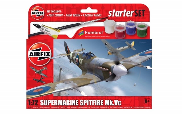 Airfix Startsett 1/72 Supermarine Spitfire Mk.Vc