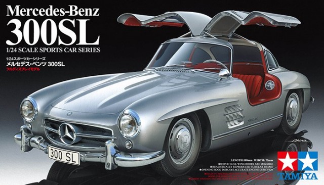 Tamiya 1/24 byggesett Mercedes-Benz 300SL 24338