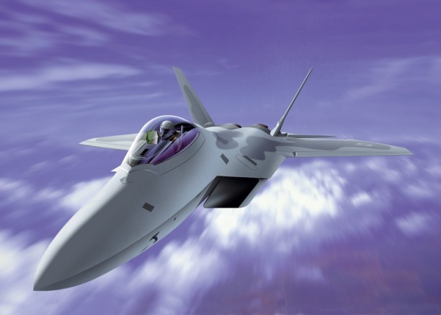 Italeri 1/72 Lockheed Martin F-22 Raptor No 1207