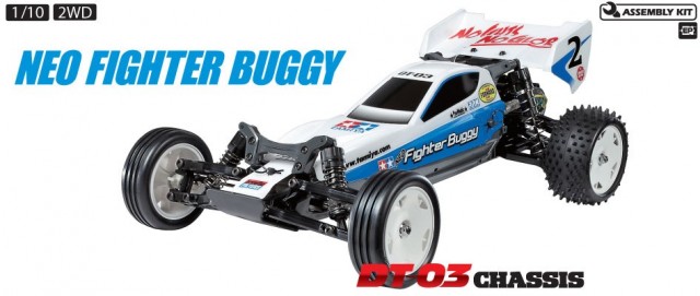 Tamiya RC byggesett 1/10 Neo Fighter Buggy (DT-03)