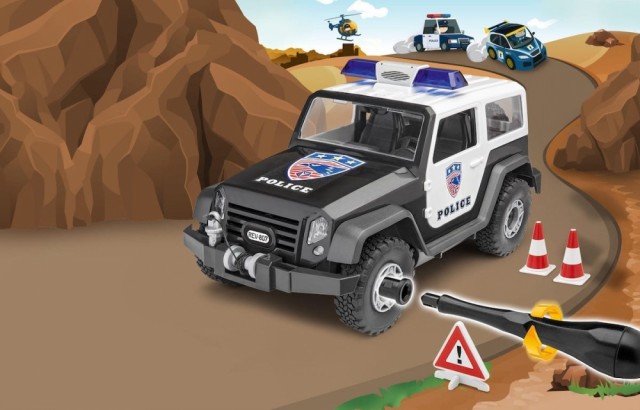 Revell Junior Kit Politijeep
