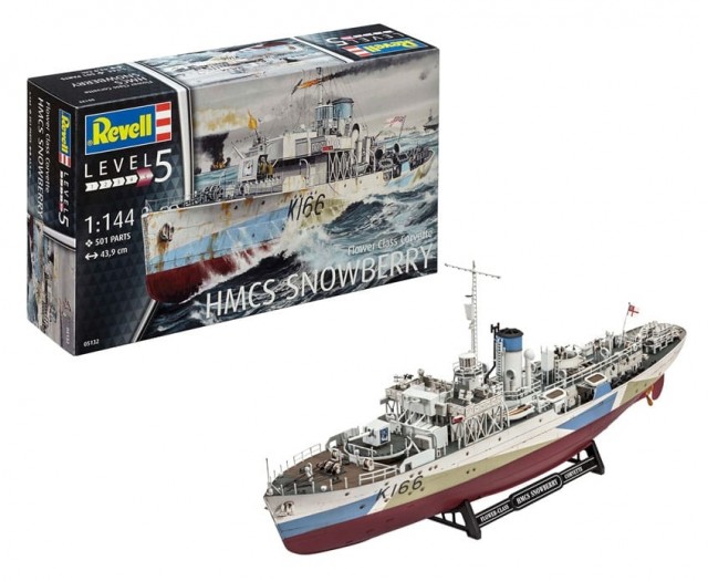 Revell 1/144 Flower Class Corvette HMCS Snowberry