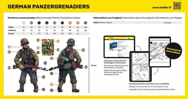 Heller 1/72 German Panzergrenadiers