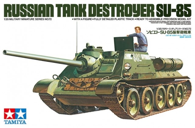 Tamiya 1/35 Russian Tank Destroyer SU-85
