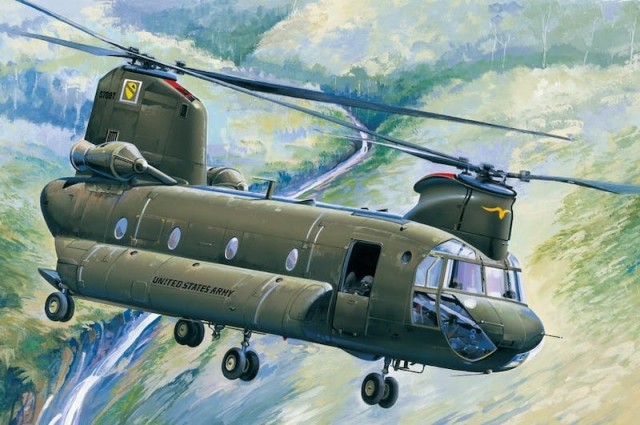 HobbyBoss 1/48 CH-47A Chinook