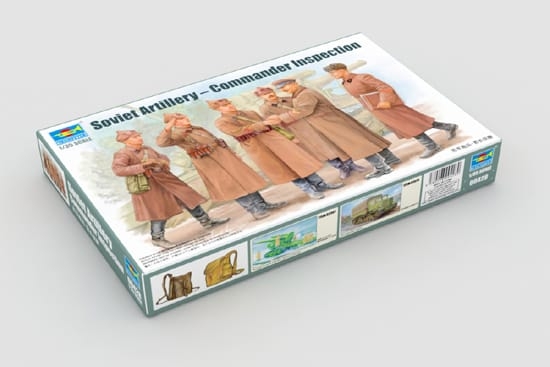 Trumpeter 1/35 Soviet Artillery - Commander Inspection