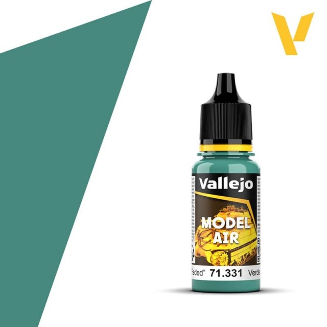 Vallejo Model Air Cockpit Emerald Green "Faded" 17ml (71.331)