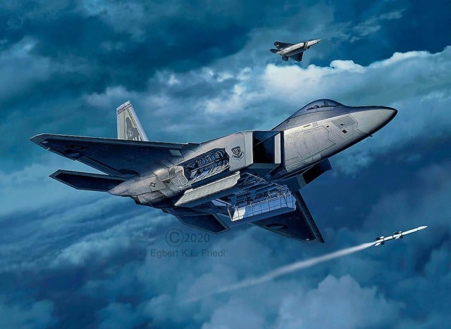 Revell 1/72 Lockheed Martin F-22A Raptor