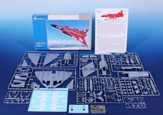 Special Hobby 1/48 SAAB AJS-37 Viggen "Show must go on"