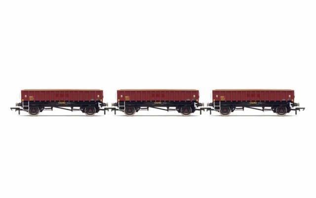 Hornby Ex EWS MHA Coalfish Wagons - Three Pack (3stk.) - Era 8