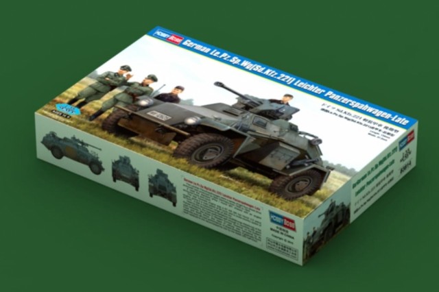 HobbyBoss 1/35 German Le.Pz.Sp.Wg (Sd.Kfz.221) Leichter Panzerspähwagen Late Version