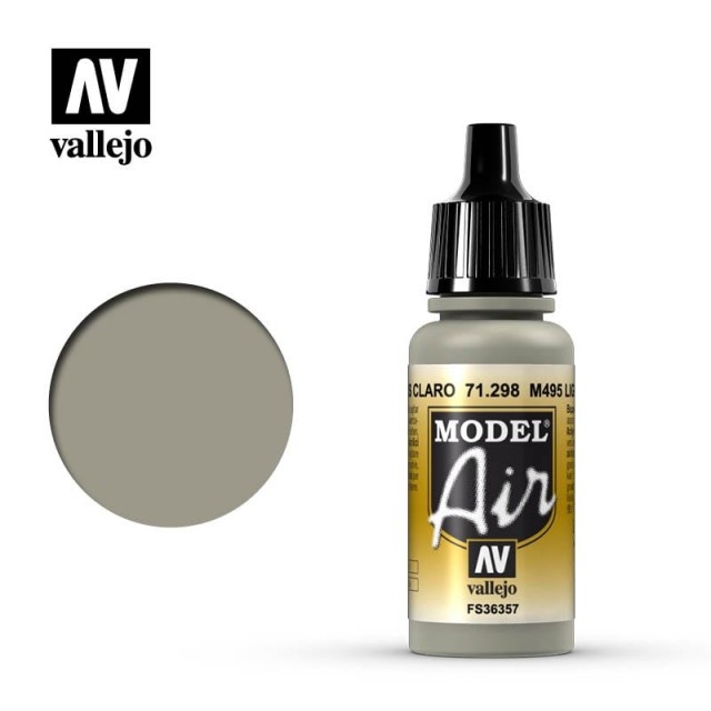 Vallejo Model Air M495 Light Gray 17ml (71.298)