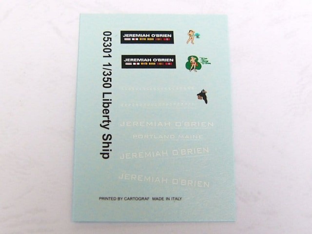 Trumpeter 1/350 Liberty Ship S.S. Jeremiah O´Brien