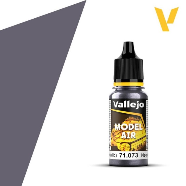 Vallejo Model Air Black Metallic (71.073)