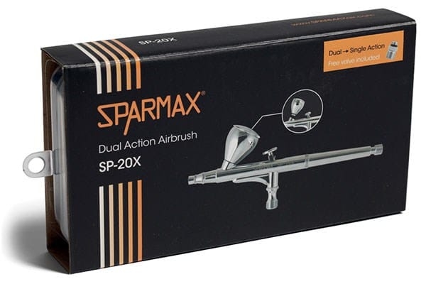 Sparmax Airbrush SP-20X Dual-Action 0,2mm Gravity Feed 7ml